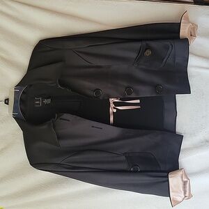 2 Pc Set Satin Bolero Jacket and Tank Top